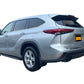 Vanguard Black Powdercoat Rear Guards Rear Bumper Guards Bumper Guard for 2020-2024 toyota highlander nan
