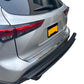 Vanguard Black Powdercoat Rear Guards Rear Bumper Guards Bumper Guard for 2020-2024 toyota highlander nan