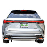 Vanguard Black Powdercoat Rear Guards Rear Bumper Guards Bumper Guard for 2023-2024 lexus rx350 nan