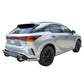 Vanguard Black Powdercoat Rear Guards Rear Bumper Guards Bumper Guard for 2023-2024 lexus rx350 nan