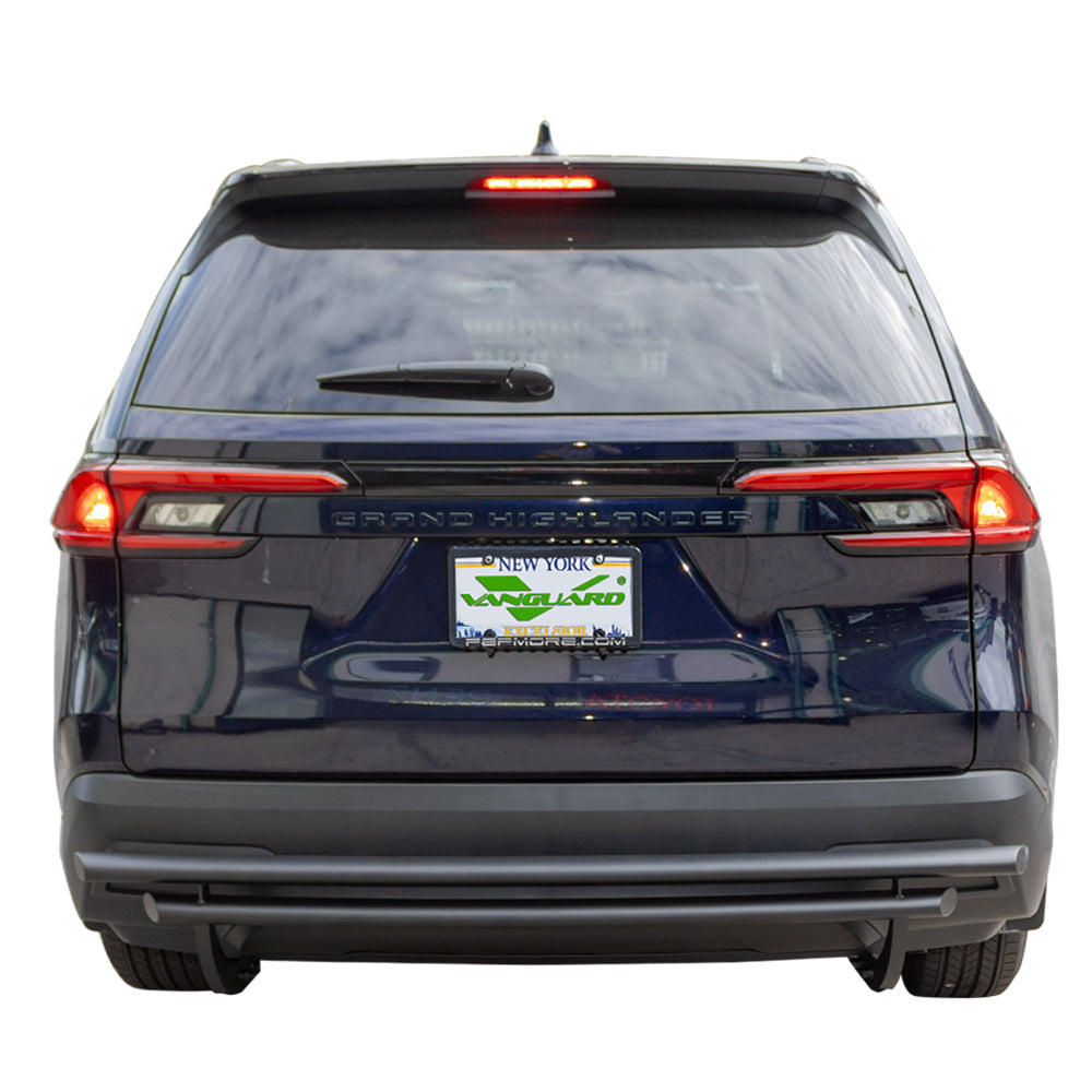 Vanguard Black Powdercoat Rear Guards Rear Bumper Guards Bumper Guard for 2024-2025 lexus tx350 nan