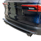 Vanguard Black Powdercoat Rear Guards Rear Bumper Guards Bumper Guard for 2024-2025 lexus tx350 nan