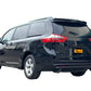 Vanguard Black Powdercoat Rear Guards Rear Bumper Guards Bumper Guard for 1999-2017 honda odyssey nan