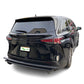 Vanguard Black Powdercoat Rear Guards Rear Bumper Guards Bumper Guard for 2021-2025 toyota sienna nan