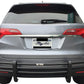 Vanguard Black Powdercoat Rear Guards Rear Bumper Guards Bumper Guard for 2012-2017 toyota camry nan