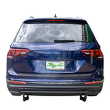 Vanguard Black Powdercoat Rear Guards Rear Bumper Guards Bumper Guard for 2018-2024 volkswagen tiguan nan