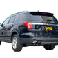 Vanguard Black Powdercoat Rear Guards Rear Bumper Guards Bumper Guard for 2011-2019 ford explorer nan