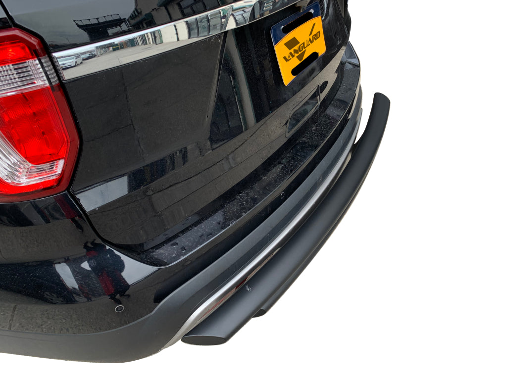 Vanguard Black Powdercoat Rear Guards Rear Bumper Guards Bumper Guard for 2011-2019 ford explorer nan