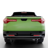Vanguard Black Powdercoat Rear Guards Rear Bumper Guards Bumper Guard for 2022-2024 hyundai santa cruz nan