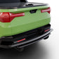 Vanguard Black Powdercoat Rear Guards Rear Bumper Guards Bumper Guard for 2022-2024 hyundai santa cruz nan