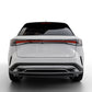 Vanguard Black Powdercoat Rear Guards Rear Bumper Guards Bumper Guard for 2023-2025 lexus rx350 nan