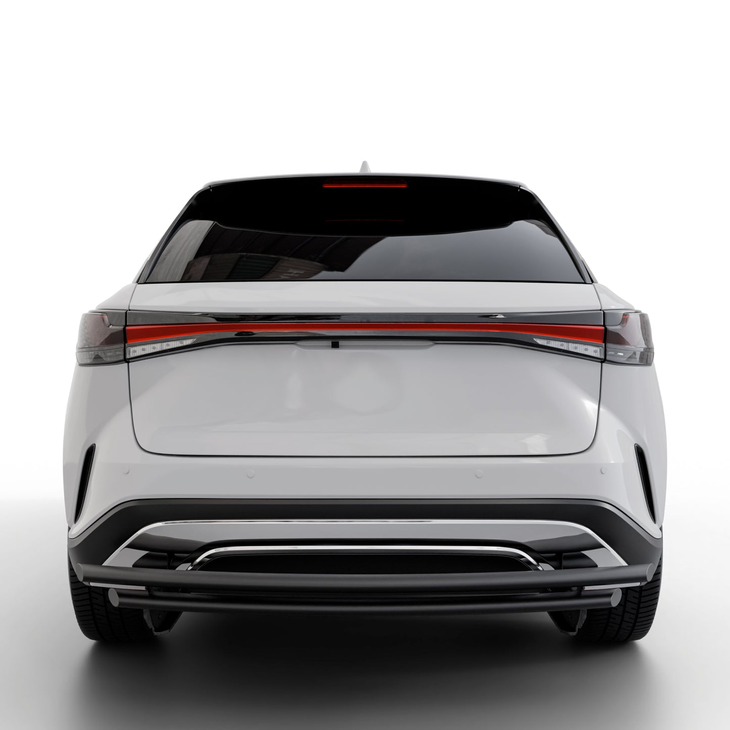 Vanguard Black Powdercoat Rear Guards Rear Bumper Guards Bumper Guard for 2023-2025 lexus rx350 nan