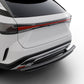 Vanguard Black Powdercoat Rear Guards Rear Bumper Guards Bumper Guard for 2023-2025 lexus rx350 nan