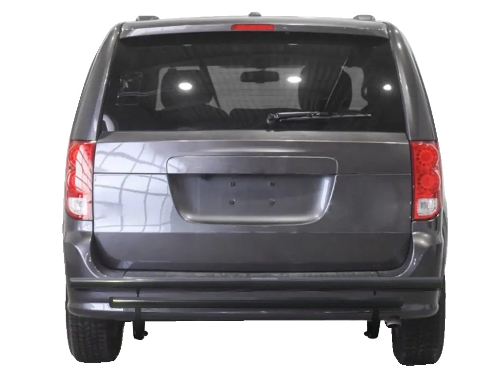 Vanguard Black Powdercoat Rear Guards Rear Bumper Guards Bumper Guard for 2008-2020 dodge grand caravan nan