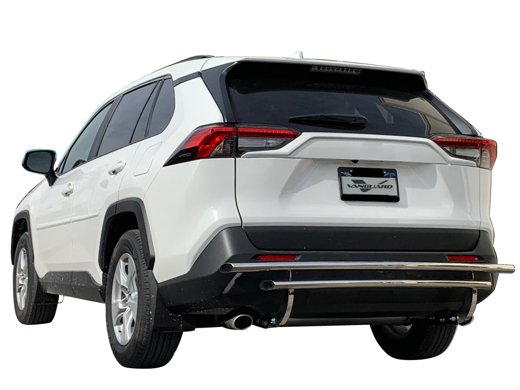 Vanguard Stainless Steel Rear Guards Rear Bumper Guards Bumper Guard for 2022-2024 lexus nx250 nan