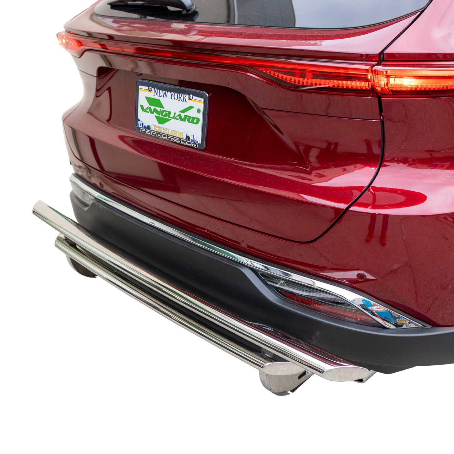 Vanguard Stainless Steel Rear Guards Rear Bumper Guards Bumper Guard for 2021-2024 toyota venza nan