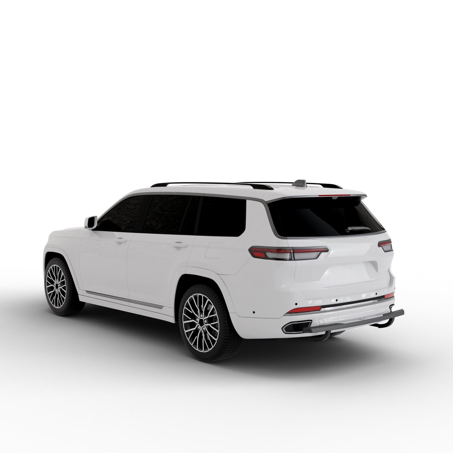 Vanguard Black Powdercoat Rear Guards Rear Bumper Guards Bumper Guard for 2023-2024 honda pilot nan