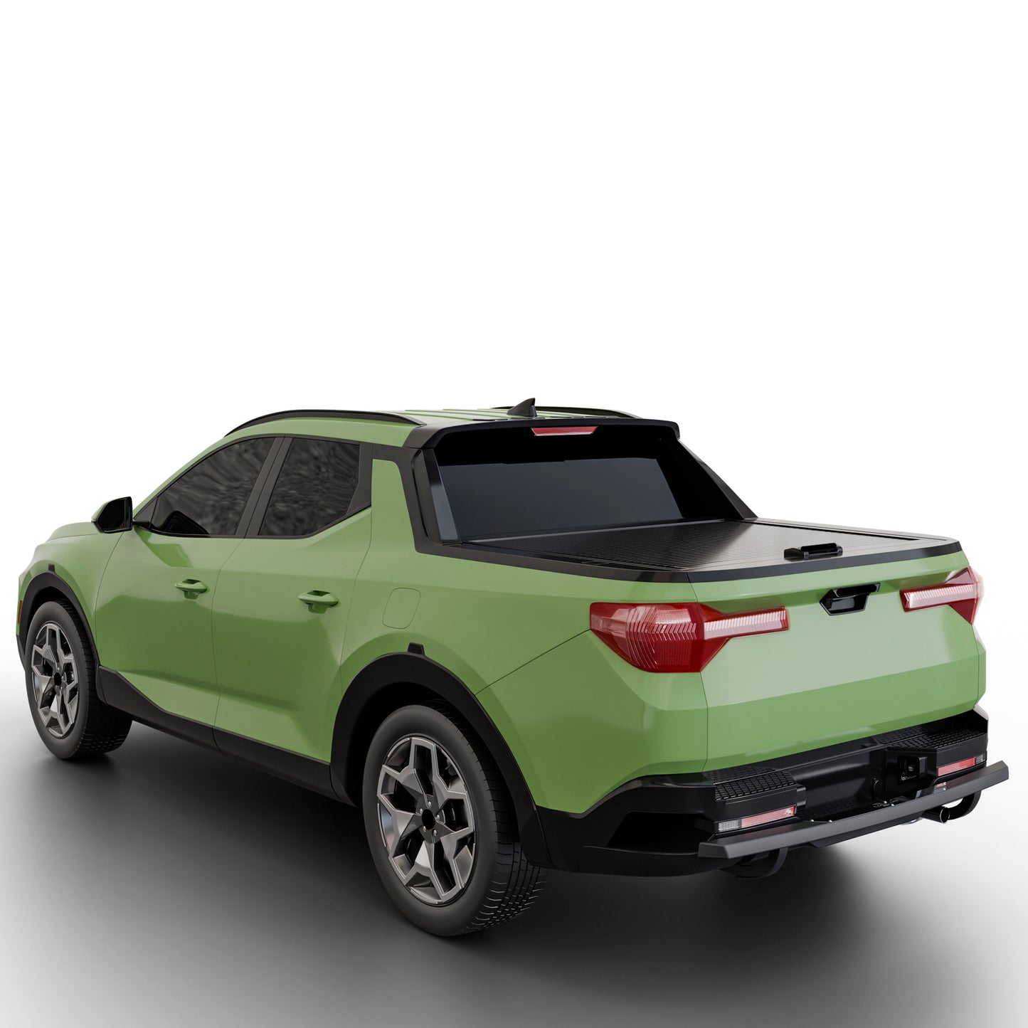 Vanguard Black Powdercoat Rear Guards Rear Bumper Guards Bumper Guard for 2022-2024 hyundai santa cruz nan