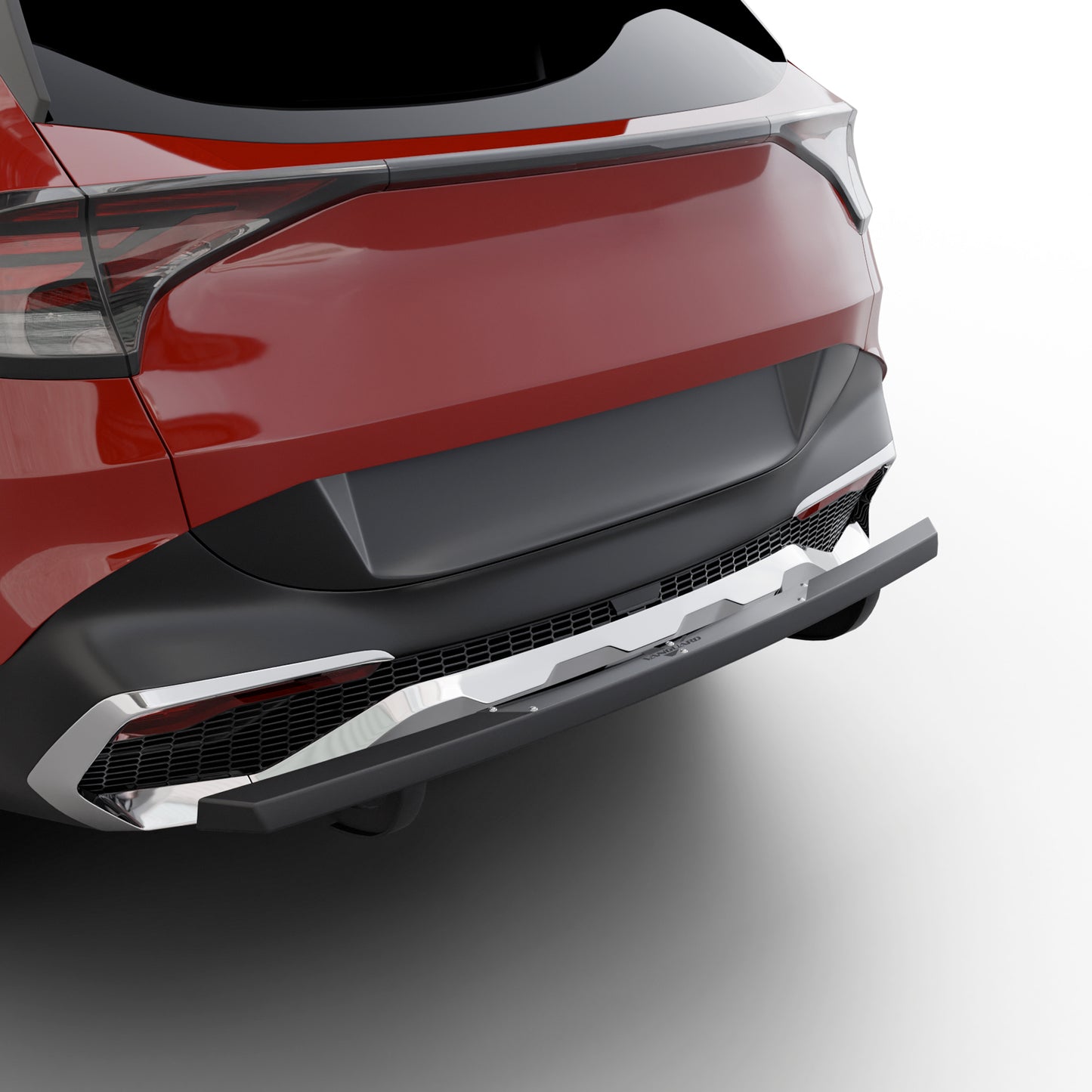 Vanguard Black Powdercoat Rear Guards Rear Bumper Guards Bumper Guard for 2023-2025 kia sportage nan