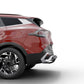 Vanguard Black Powdercoat Rear Guards Rear Bumper Guards Bumper Guard for 2023-2025 kia sportage nan