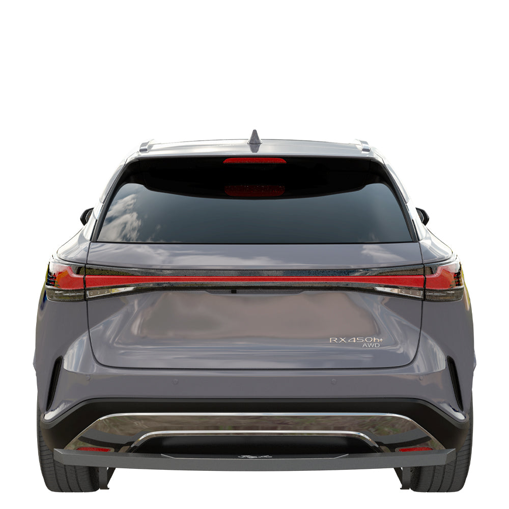 Vanguard Black Powdercoat Rear Guards Rear Bumper Guards Bumper Guard for 2023-2025 lexus rx500h nan