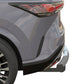 Vanguard Black Powdercoat Rear Guards Rear Bumper Guards Bumper Guard for 2023-2025 lexus rx500h nan