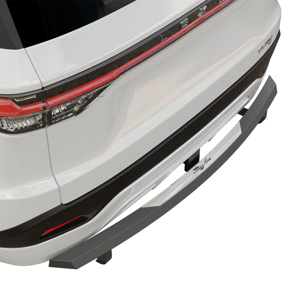 Vanguard Black Powdercoat Rear Guards Rear Bumper Guards Bumper Guard for 2024-2025 lexus tx350 nan
