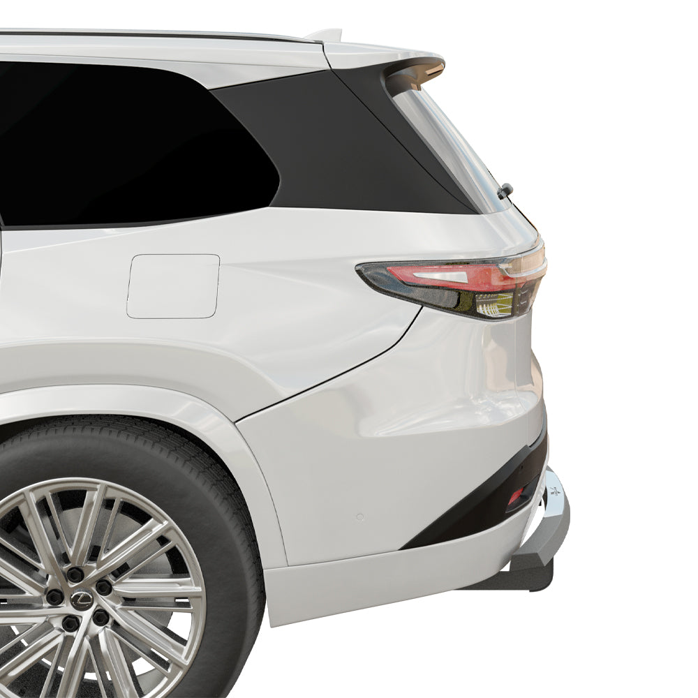 Vanguard Black Powdercoat Rear Guards Rear Bumper Guards Bumper Guard for 2024-2025 lexus tx350 nan