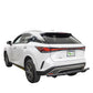 Vanguard Black Powdercoat Rear Guards Rear Bumper Guards Bumper Guard for 2023-2025 lexus rx350h nan