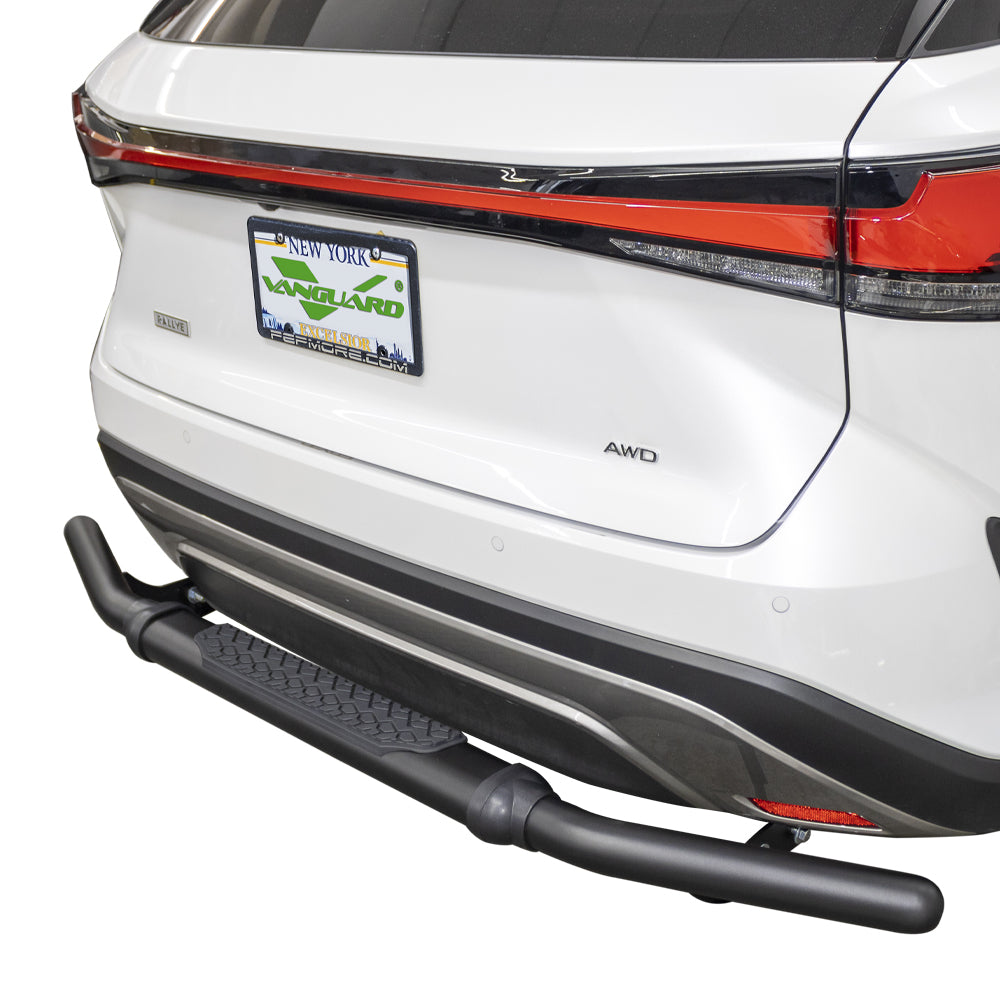 Vanguard Black Powdercoat Rear Guards Rear Bumper Guards Bumper Guard for 2024-2025 lexus rx450h+ nan