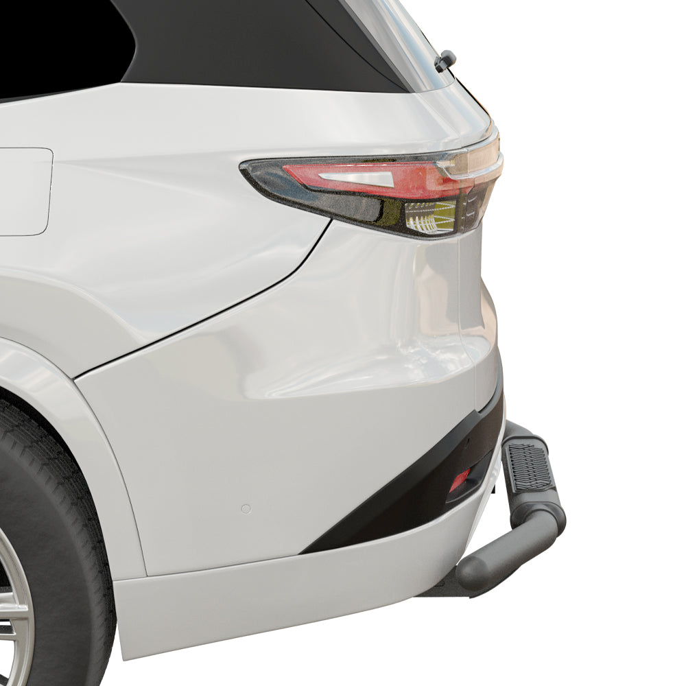 Vanguard Black Powdercoat Rear Guards Rear Bumper Guards Bumper Guard for 2024-2025 lexus tx350 nan