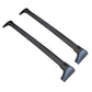 Vanguard Black Powdercoat Roof & Hitch Accessories Roof Racks Roof Rack for 2020-2024 toyota highlander nan