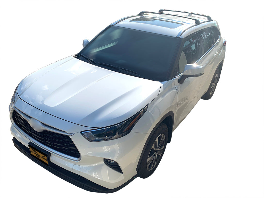 Vanguard Black Powdercoat Roof & Hitch Accessories Roof Racks Roof Rack for 2020-2024 toyota highlander nan