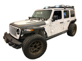 Vanguard Black Powdercoat Roof & Hitch Accessories Roof Racks Roof Rack for 2018-2025 jeep wrangler nan