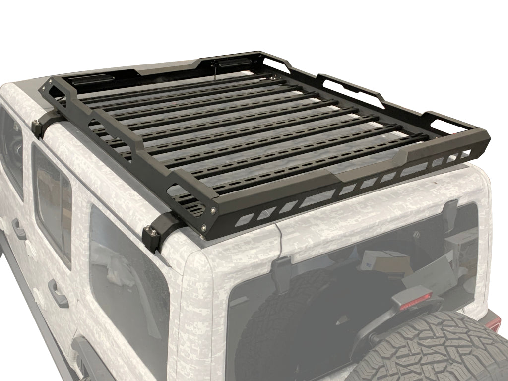 Vanguard Black Powdercoat Roof & Hitch Accessories Roof Racks Roof Rack for 2018-2025 jeep wrangler nan