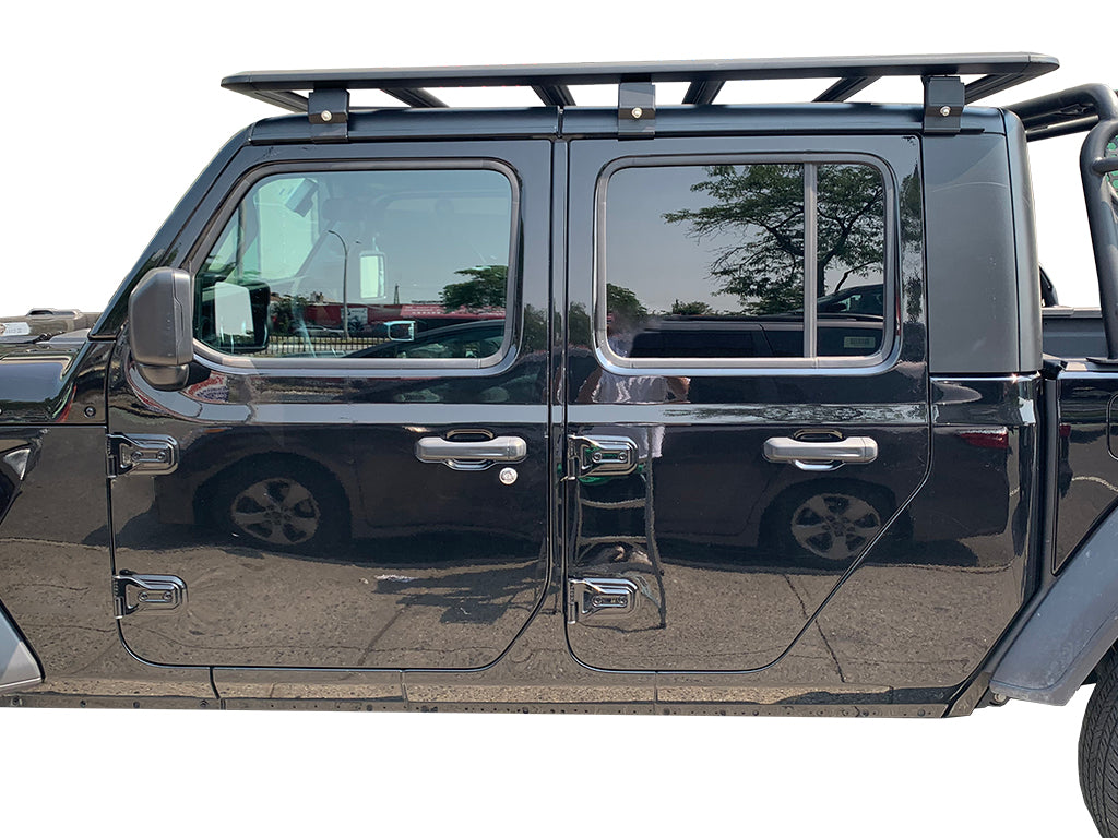 Vanguard Black Powdercoat Roof & Hitch Accessories Roof Racks Roof Rack for 2020-2025 jeep gladiator nan