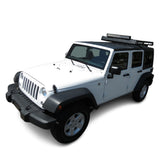 Vanguard Black Powdercoat Roof & Hitch Accessories Roof Racks Roof Rack for 2007-2018 jeep wrangler nan