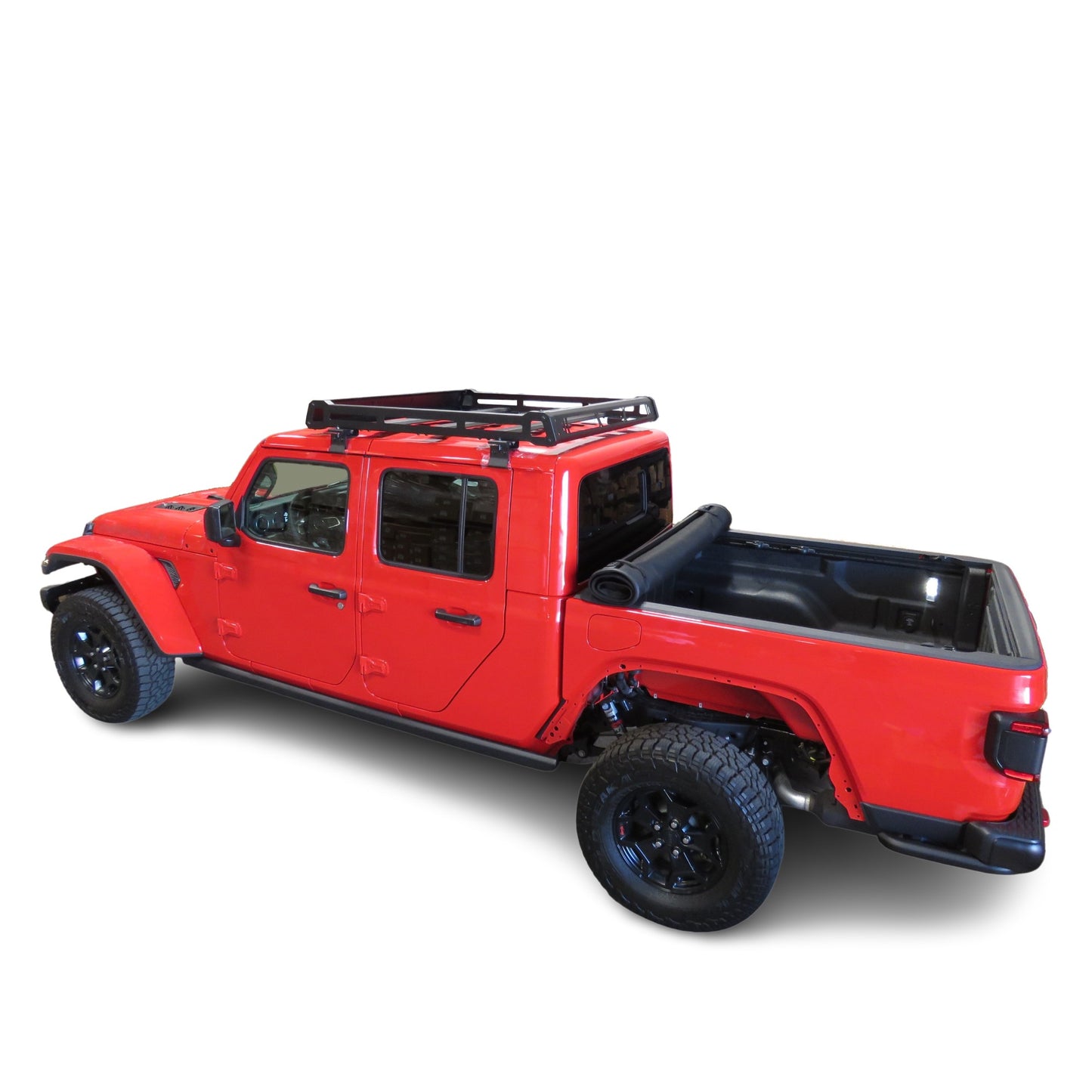 Vanguard Black Powdercoat Roof & Hitch Accessories Roof Racks Roof Rack for 2020-2025 jeep gladiator nan