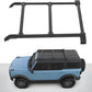 Vanguard Black Powdercoat Roof & Hitch Accessories Roof Racks Roof Rack for 2021-2024 ford bronco nan