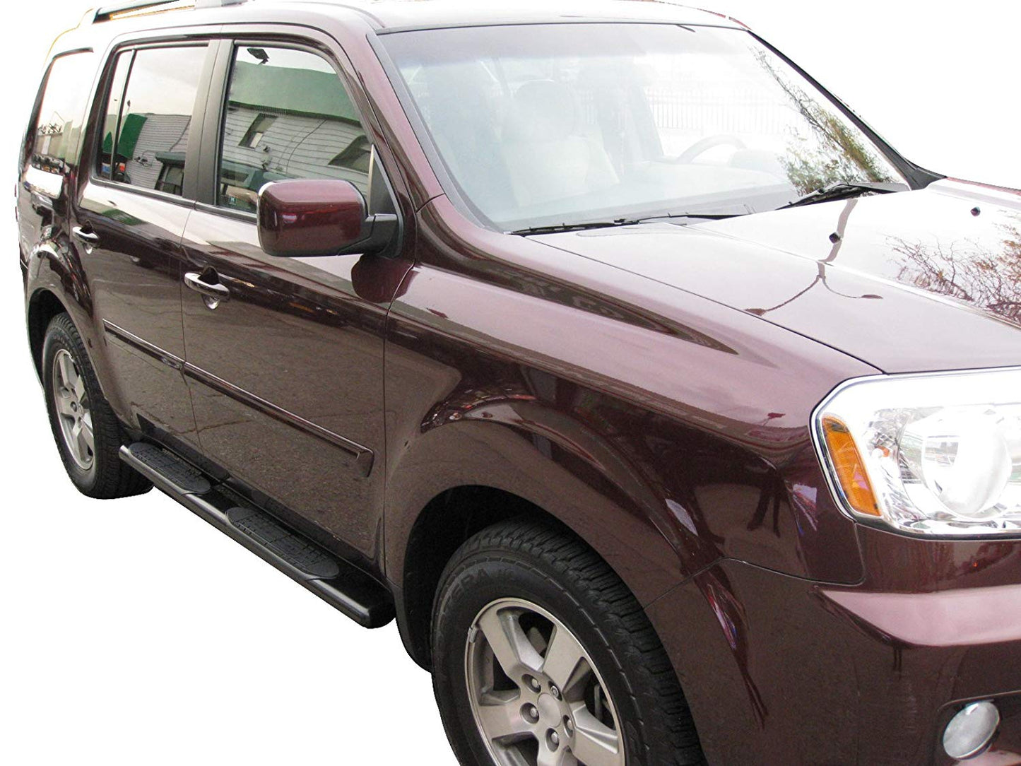 Vanguard Black Powdercoat Side Steps & Running Boards Side Steps Running Board for 2007-2009 acura mdx nan