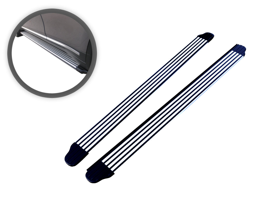Vanguard Brushed Aluminum Side Steps & Running Boards Running Boards Running Board for 2013-2013 infiniti fx37 nan