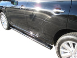 Vanguard Black Powdercoat Side Steps & Running Boards Side Steps Running Board for 2008-2013 toyota highlander nan