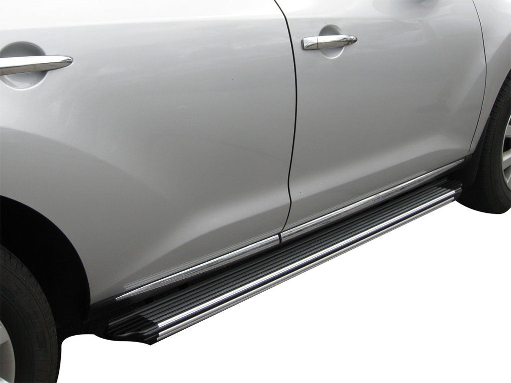Vanguard Brushed Aluminum Side Steps & Running Boards Running Boards Running Board for 2009-2014 nissan murano nan
