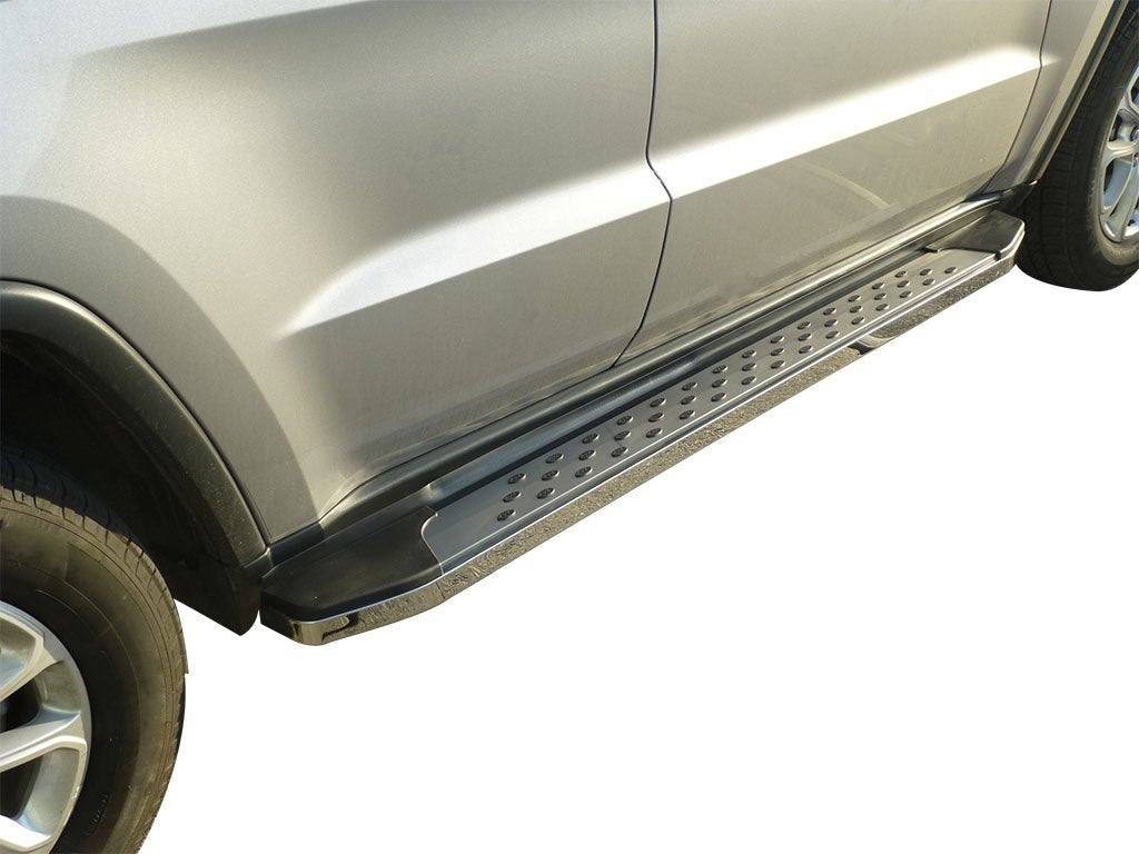 Vanguard Polished Chrome Side Steps & Running Boards Running Boards Running Board for 2011-2020 jeep grand cherokee nan