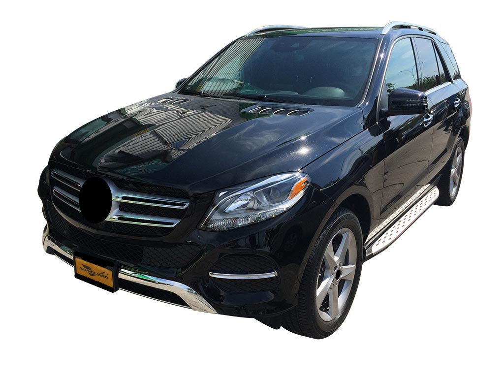 Vanguard Brushed Aluminum Side Steps & Running Boards Running Boards Running Board for 2012-2014 mercedes-benz ml550 nan