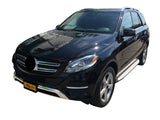Vanguard Brushed Aluminum Side Steps & Running Boards Running Boards Running Board for 2016-2018 mercedes-benz gle550e nan