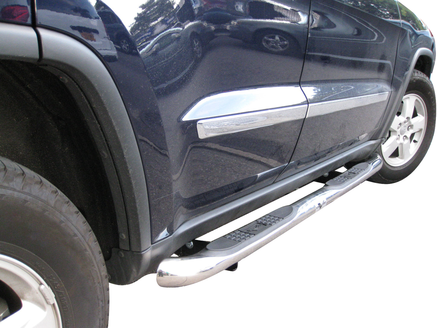 Vanguard Stainless Steel Side Steps & Running Boards Side Steps Running Board for 2011-2020 jeep grand cherokee nan