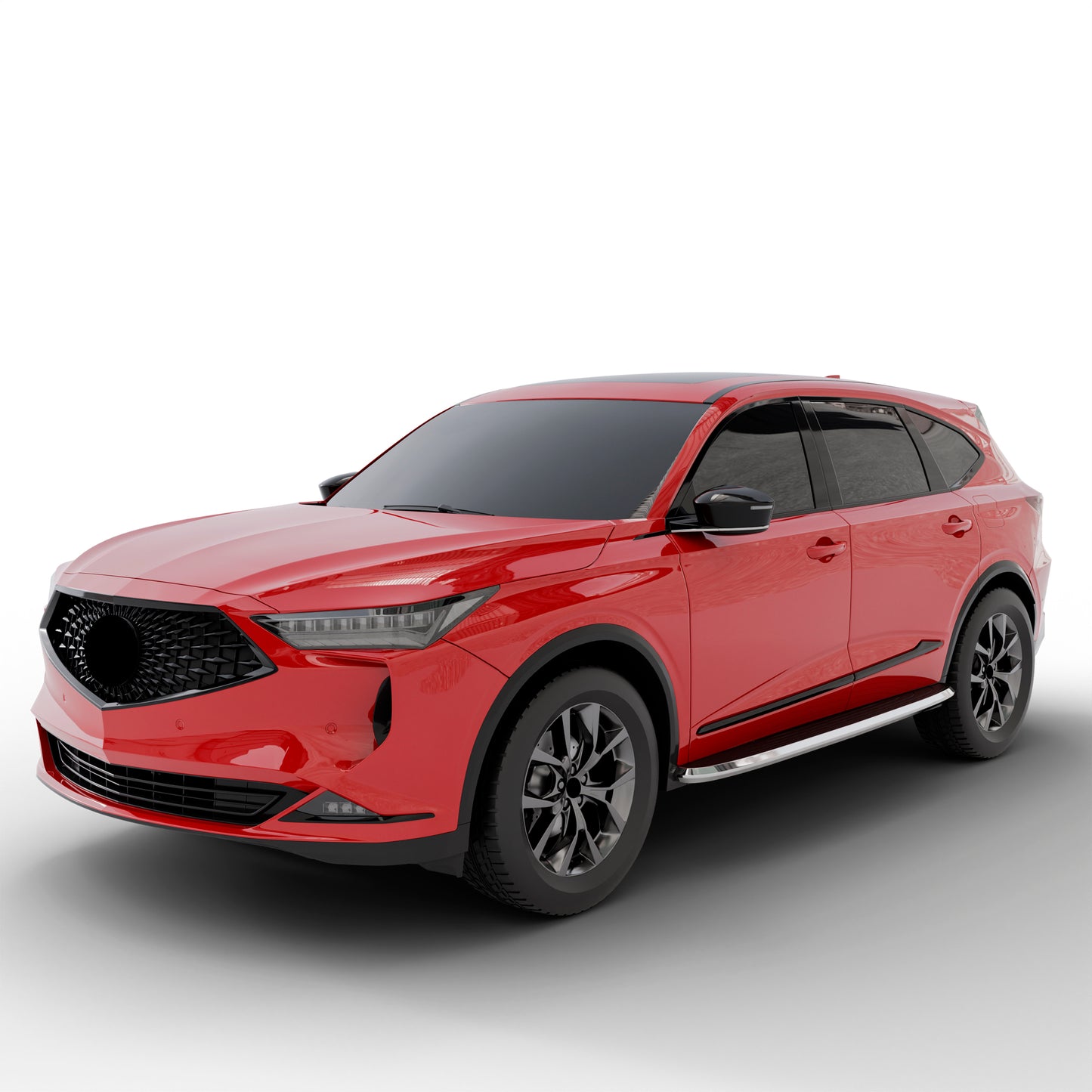 Vanguard Black Side Steps & Running Boards Running Boards Running Board for 2019-2024 acura rdx nan