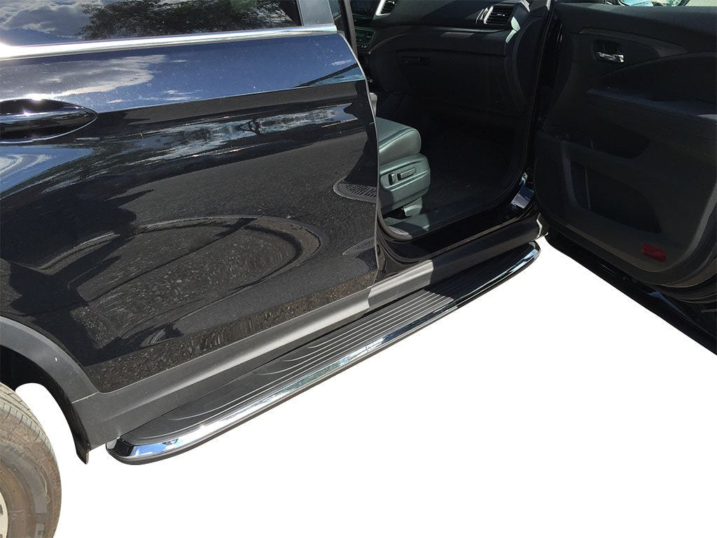 Vanguard Black Side Steps & Running Boards Running Boards Running Board for 2022-2024 acura mdx nan