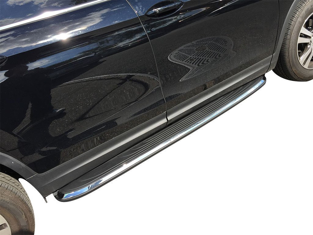 Vanguard Black Side Steps & Running Boards Running Boards Running Board for 2022-2024 acura mdx nan